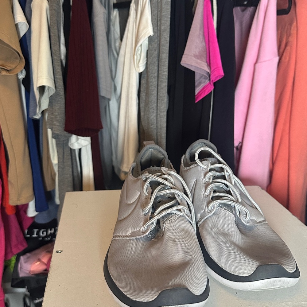 Nike Gray and Black Sneakers